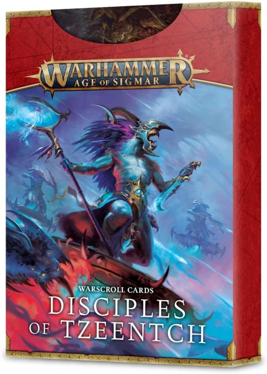 Warscroll Cards: Disciples of Tzeentch (3rd Ed.)