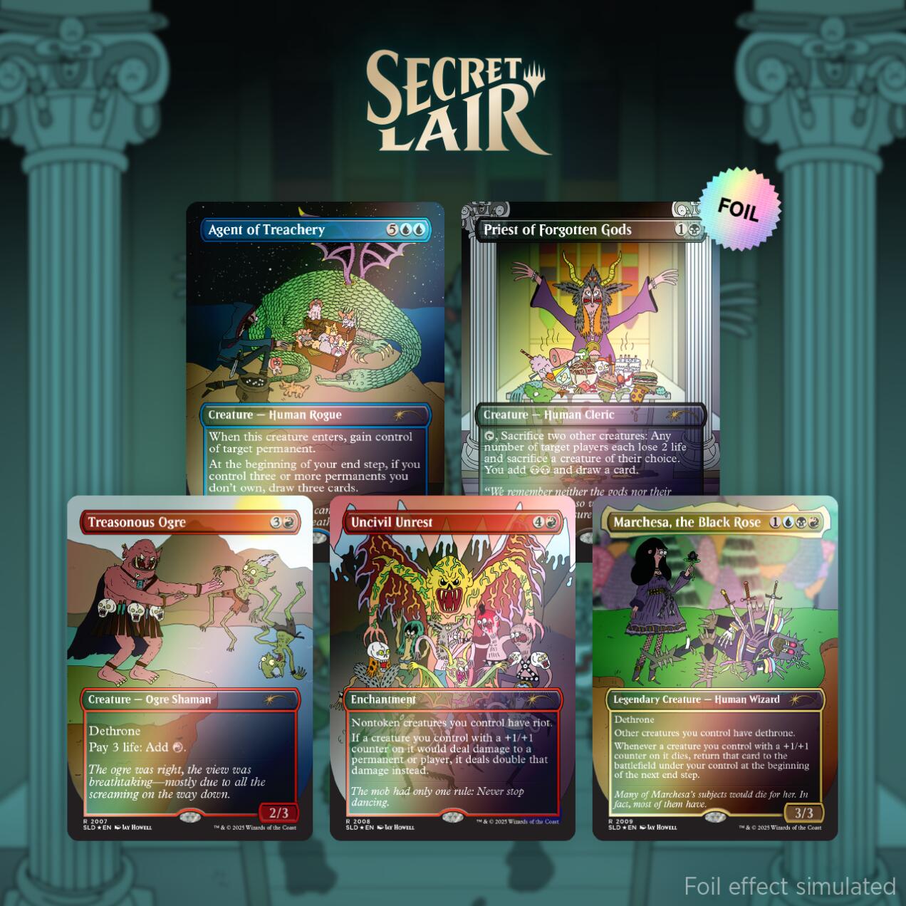 Secret Lair Drop Series: Featuring: Jay Howell (Rainbow Foil Edition)