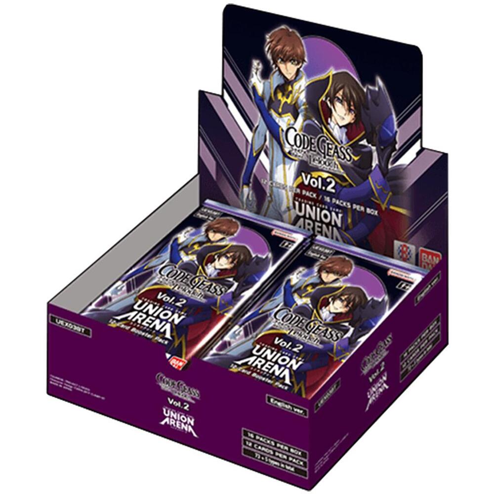 Bandai - Union Arena: CODE GEASS - Lelouch of the Rebellion Vol. 2 Booster Box