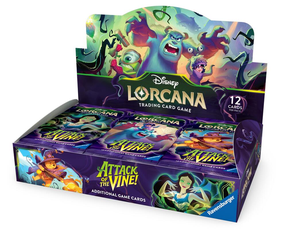 Disney Lorcana: Attack of the Vine! Booster Box (Pre-Order)