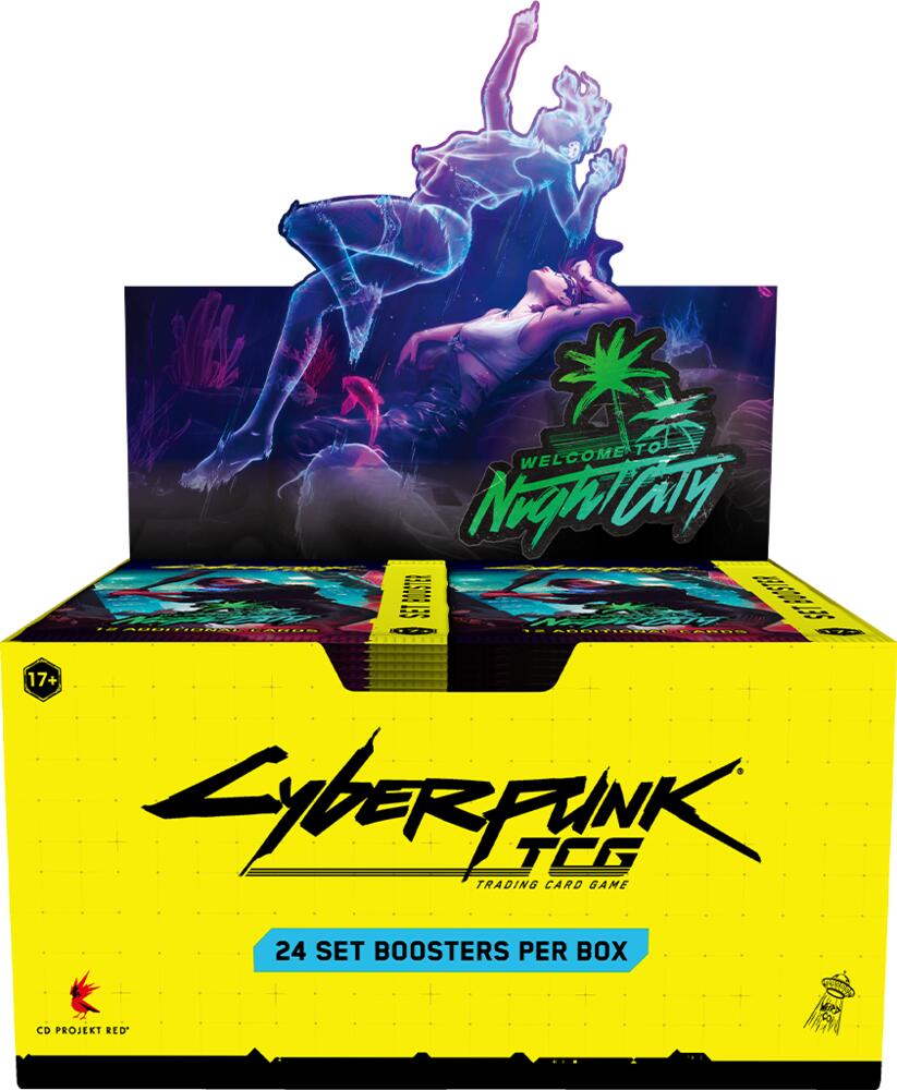 Cyberpunk TCG: Welcome to Night City - Retail Booster Box (Pre-Order)