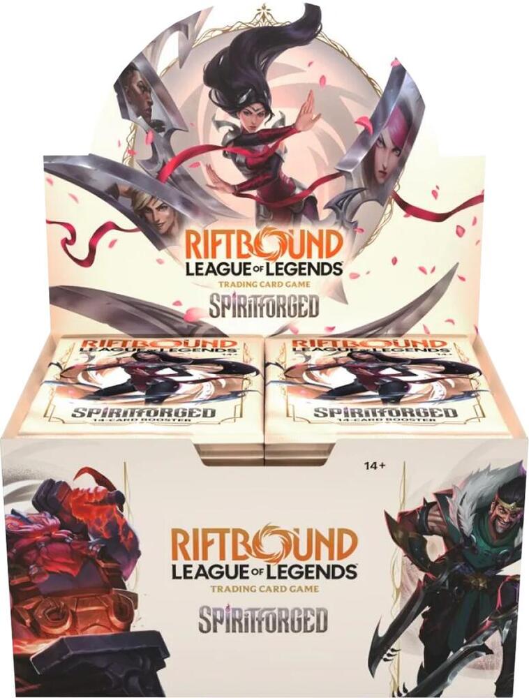 riftbound booster box pre order Riftbound Spiritforged Booster Display Box  League of Legends TCG