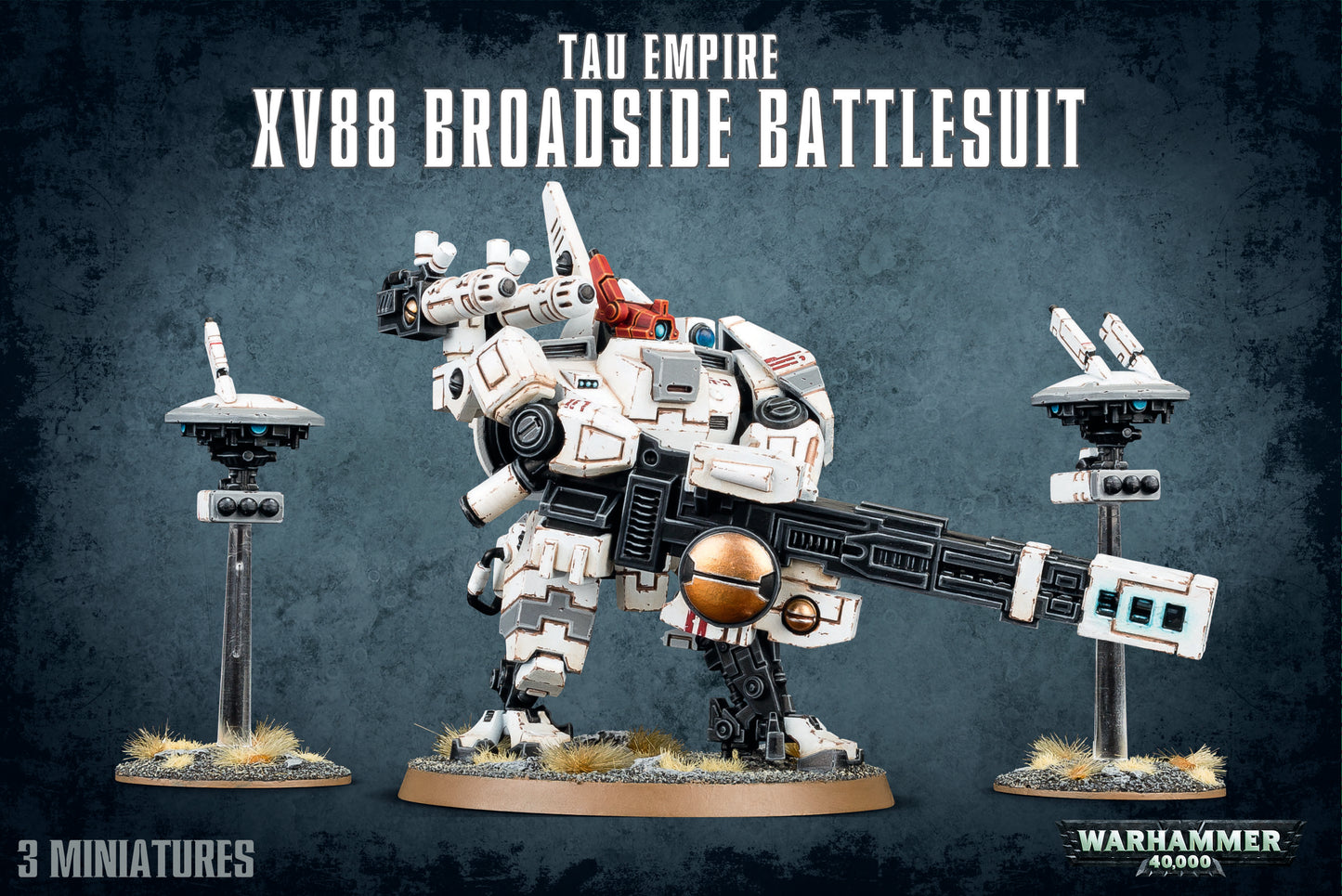 T'au Empire: VX88 Broadside Battlesuit