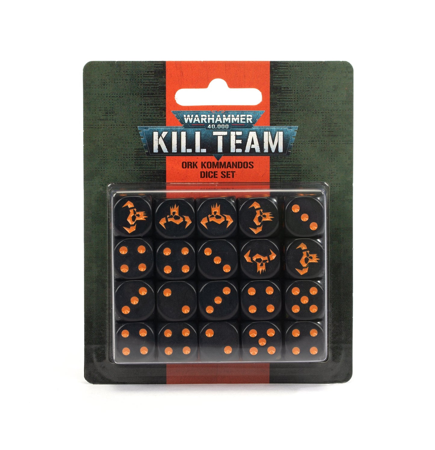 Orks: Kommandos Dice Set (Kill Team)