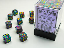 CHX 27850 Festive Mosaic/Yellow 12mm D6 Dice Block