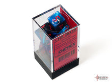 CHX 26458 Gemini Black-Starlight/Red Polyhedral 7-Die Set