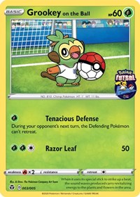 Grookey on the Ball (003/005) [Miscellaneous Cards]
