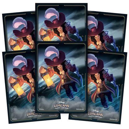 Card Sleeves (Captain Hook / 65-Pack) (Lorcana Accessories)