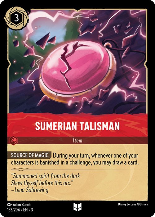 Sumerian Talisman (133/204) [Into the Inklands]