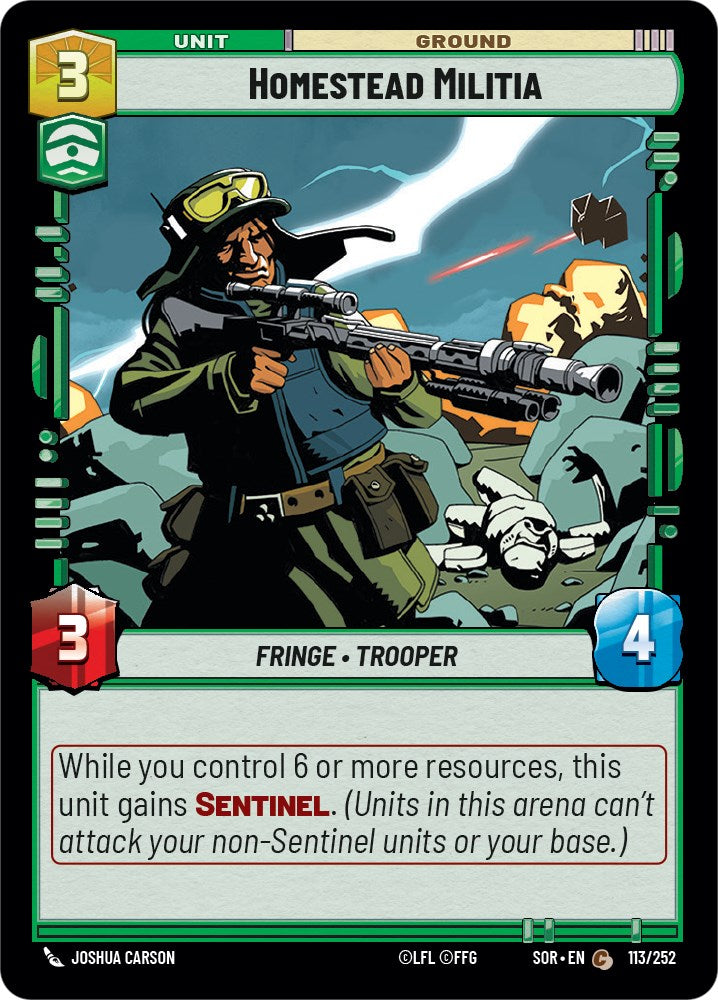 Homestead Militia (113/252) [Spark of Rebellion]