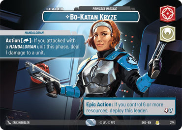 Bo-Katan Kryze - Princess in Exile (Showcase) (274) [Shadows of the Galaxy]