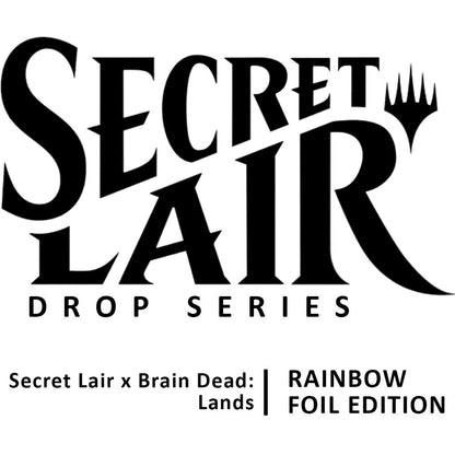 Secret Lair: Drop Series - Secret Lair x Brain Dead (Lands - Rainbow Foil Edition)