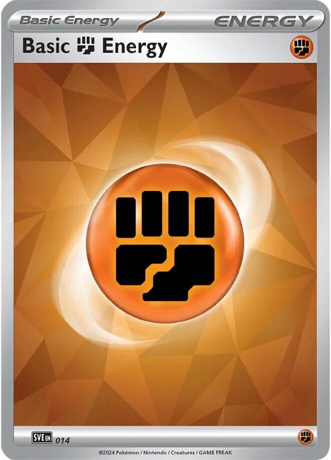 Basic Fighting Energy (014)(Holo) [Scarlet & Violet: Stellar Crown]