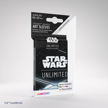 Star Wars: Unlimited - Art Sleeves (Card Back Black)