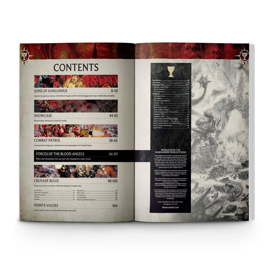 Codex Supplement: Blood Angels (10th Ed)