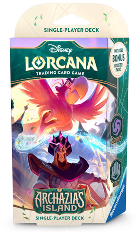 Disney Lorcana: Archazia's Island - Starter Deck (Amethyst/Steel) (Pre-Order)