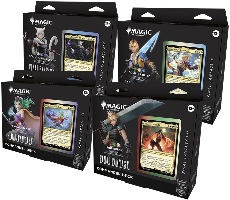 FINAL FANTASY - Commander Deck Display (Loot Loyalist)