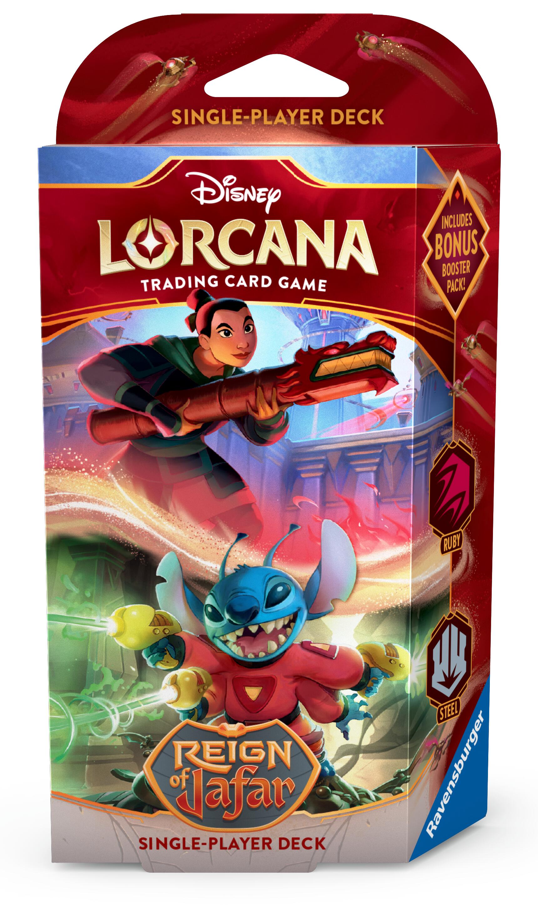 Reign of Jafar - Starter Deck (Ruby & Steel) (Pre-Order)
