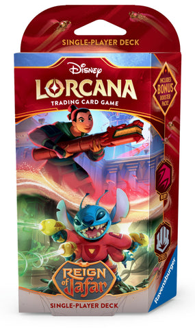 Reign of Jafar - Starter Deck (Ruby & Steel) (Pre-Order)
