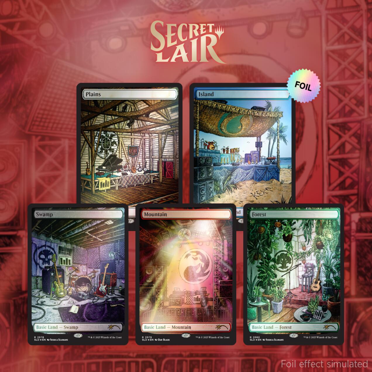 Secret Lair Drop Series: KEXP - Where the Music Matters (Rainbow Foil Edition)