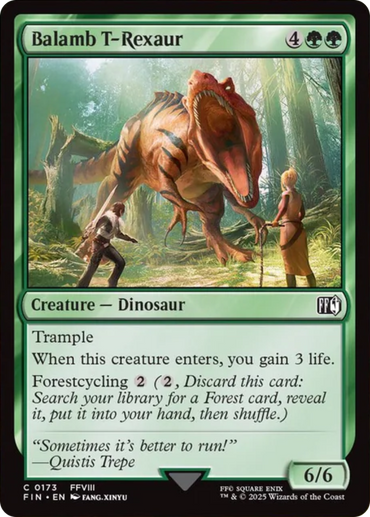 Balamb T-Rexaur [FINAL FANTASY]