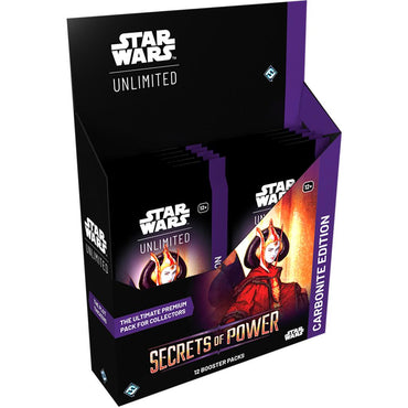 Secrets of Power Carbonite Edition - Booster Display (Pre-Order)