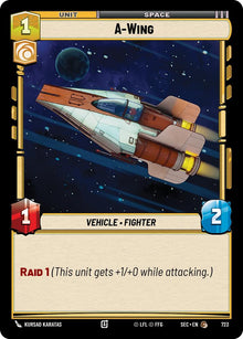 A-Wing - Wing (723) (Foil) (723) (723) [Secrets of Power]