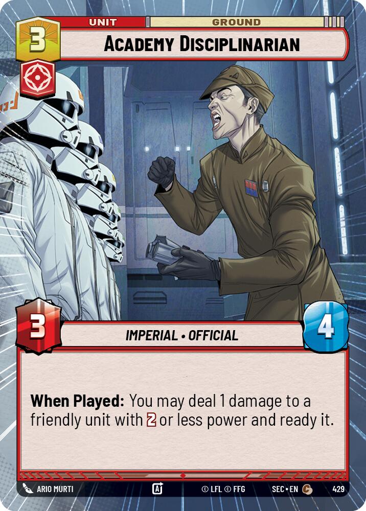 Academy Disciplinarian (429) (Hyperspace) (429) [Secrets of Power]