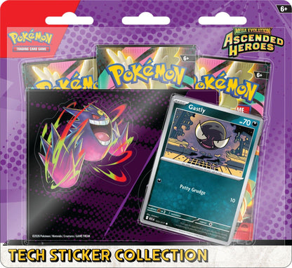 Mega Evolution: Ascended Heroes - Tech Sticker Collection (Gastly)