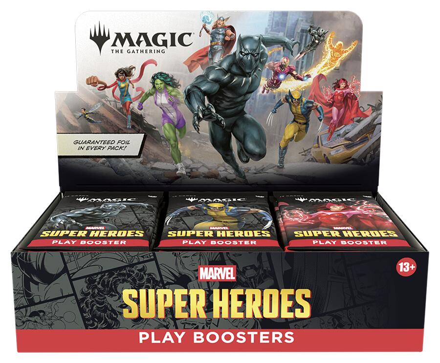 Marvel Super Heroes - Play Booster Display (Pre-order)