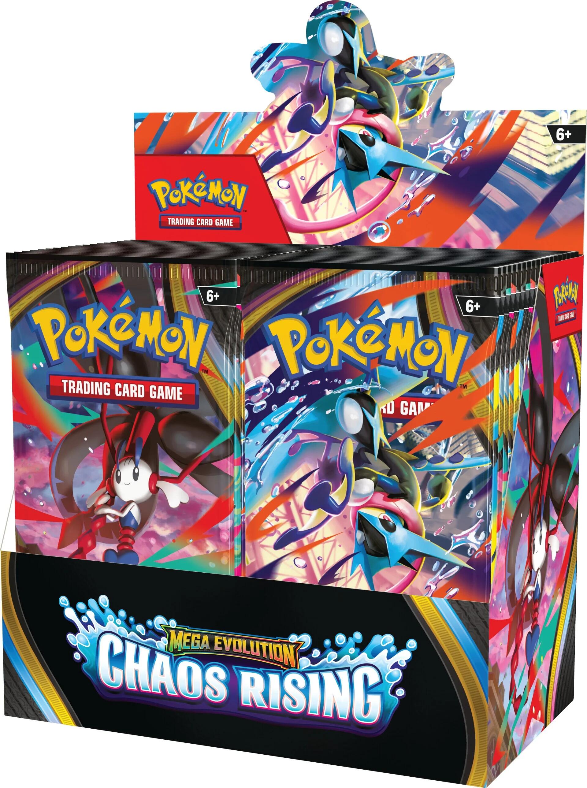 Mega Evolution: Chaos Rising Booster Box (Pre-Order)