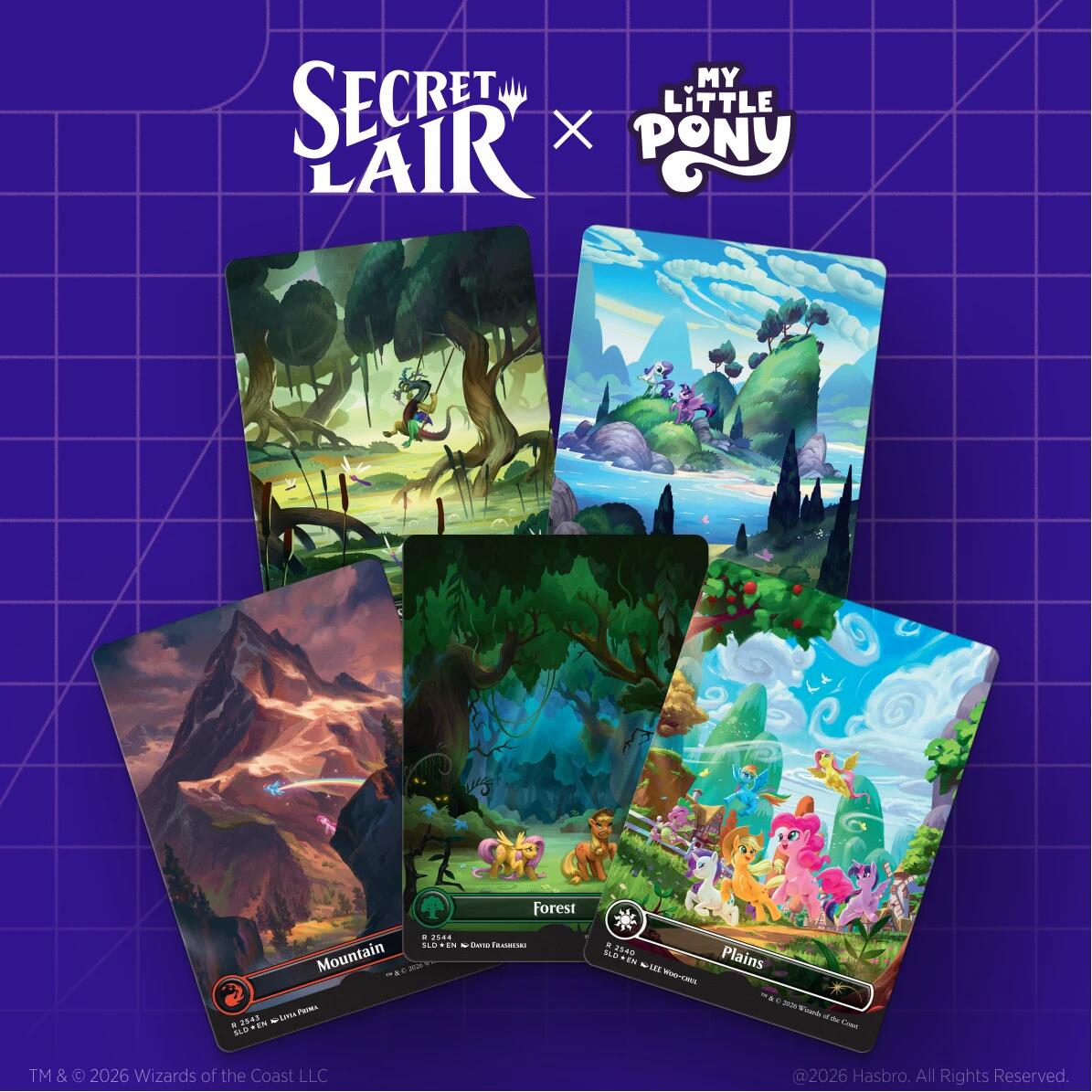 Secret Lair Drop: Secret Lair x My Little Pony: The Lands of Equestria (Non-Foil Edition)