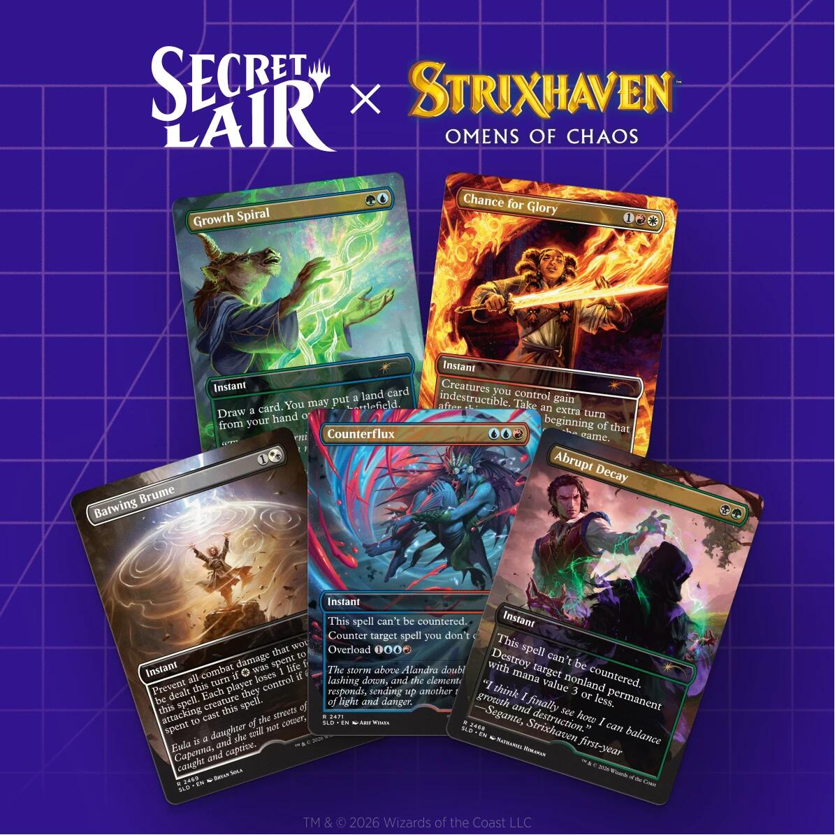 Secret Lair Drop: Omens of Chaos (Non-Foil Edition)