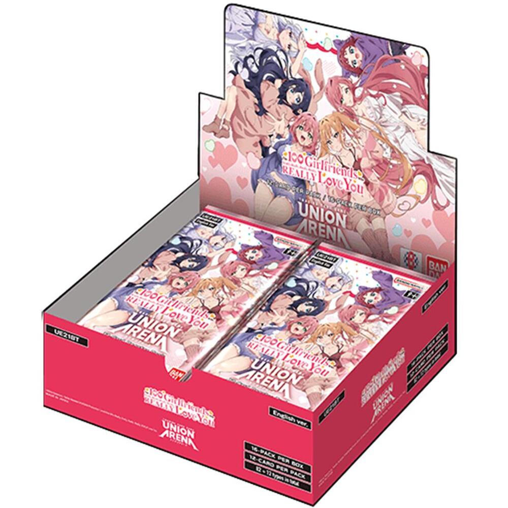 Bandai - Union Arena: The 100 Girlfriends Who Really, Really, Really, Really, REALLY Love You Booster Box