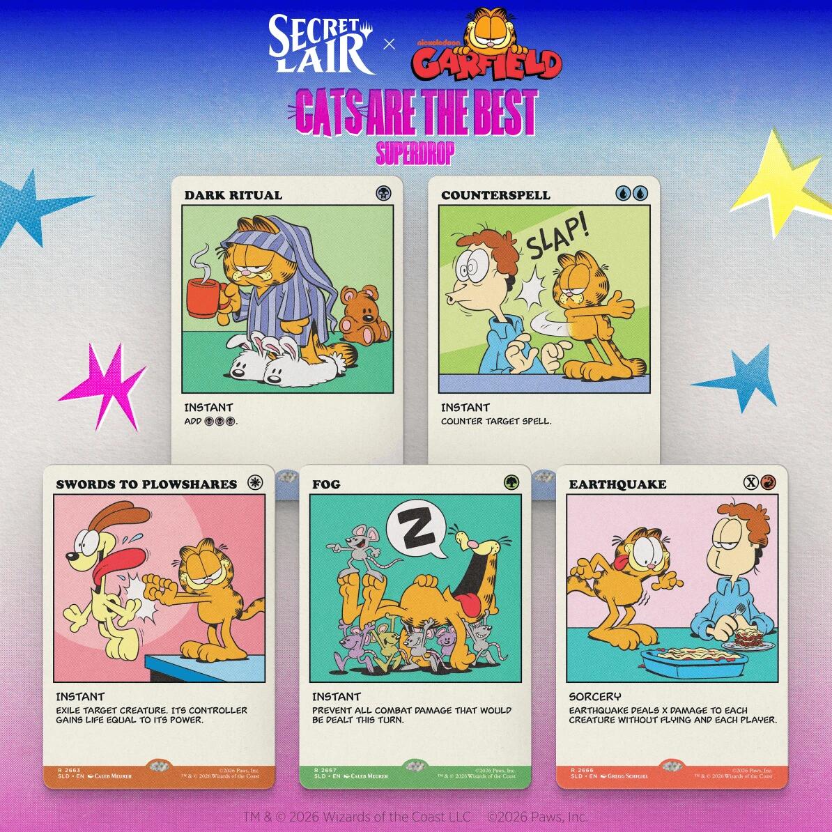 Secret Lair: Drop Series - Secret Lair x Garfield: As Intended