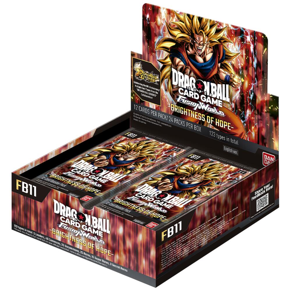 DBZ Fusion World: Brightness of Hope - Booster Box (FB11)