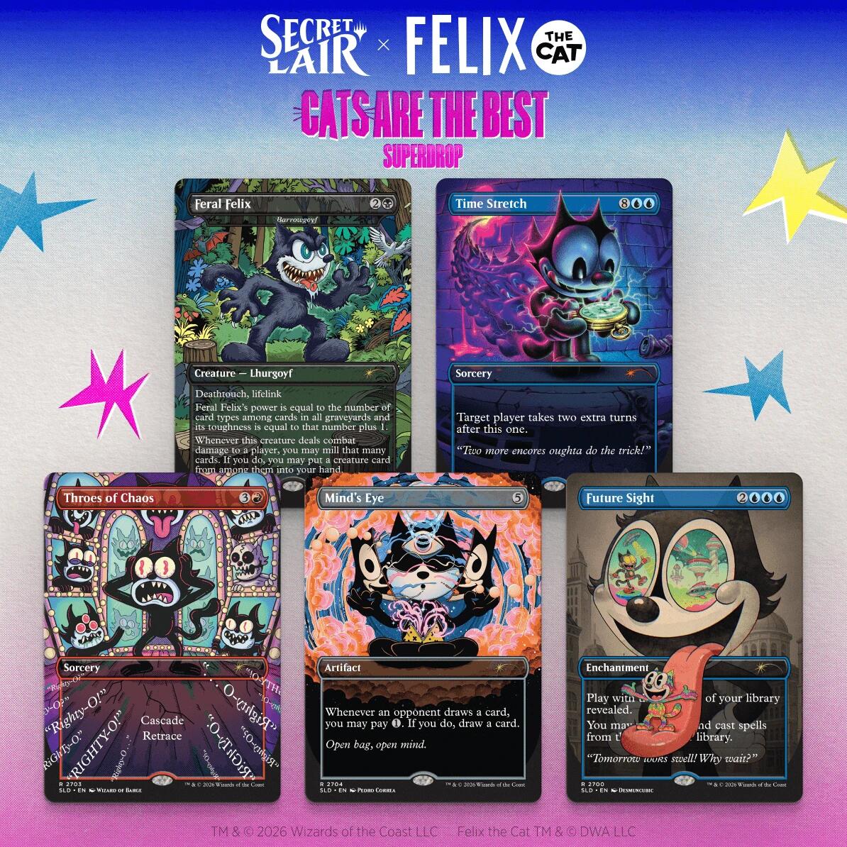 Secret Lair: Drop Series - Secret Lair x Felix the Cat: Magic Bag of Tricks
