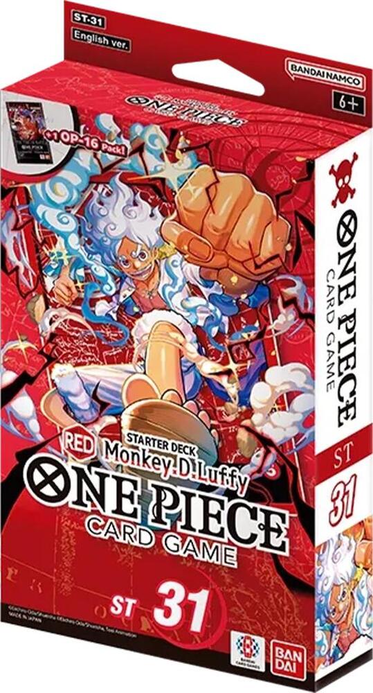 Starter Deck 31: RED Monkey.D.Luffy (Pre-Order)