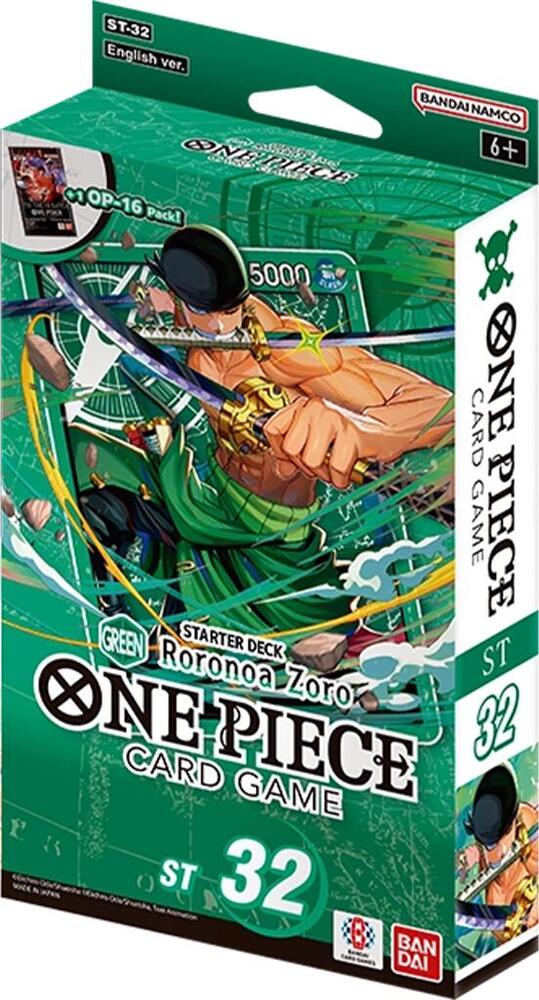 Starter Deck 32: GREEN Roronoa Zoro (Pre-Order)