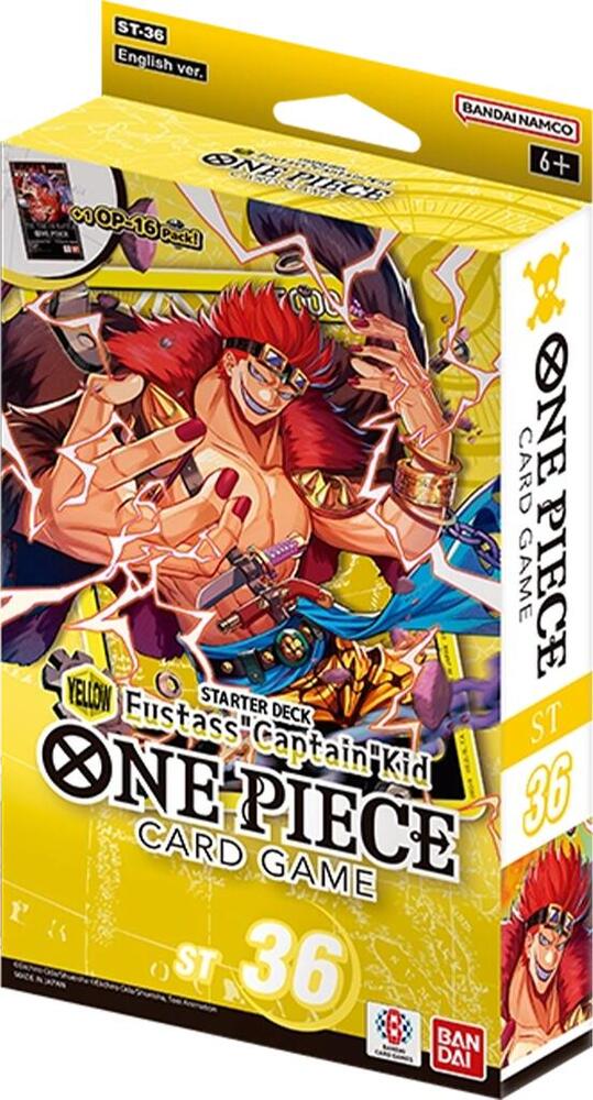 Starter Deck 36: YELLOW Eustass”Captain”Kid (Pre-Order)