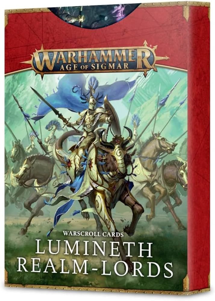 Warscroll Cards: Lumineth Realm-Lords (3rd Ed.)