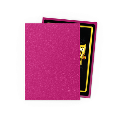 Dragon Shield: Standard 100ct Sleeves - Pink Sapphire