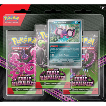 Scarlet & Violet: Shrouded Fable - 3-Pack Blisters (Pecharunt)