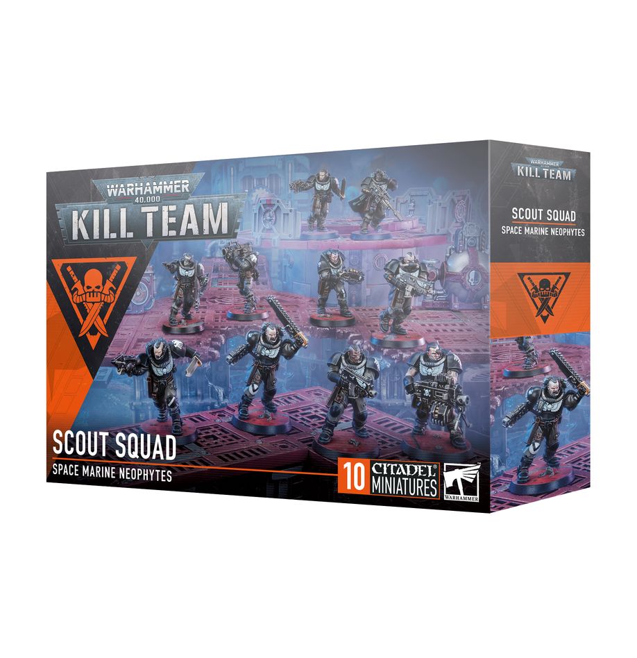 Kill Team: Scout Squad Space Marine Neophytes