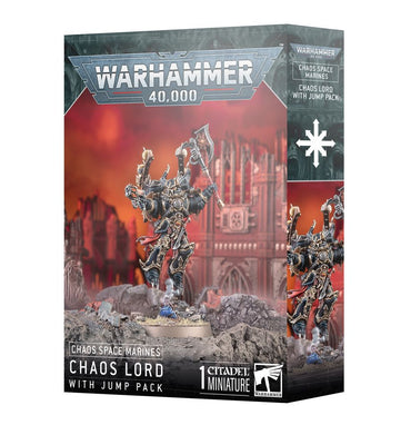 Chaos Space Marines: Chaos Lord with Jump Pack