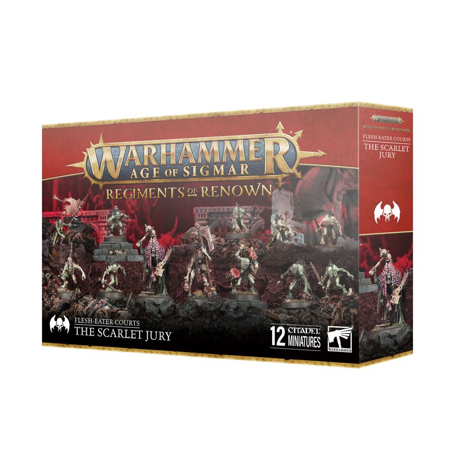 Flesh-Eater Courts Regiment of Renown: The Scarlet Jury