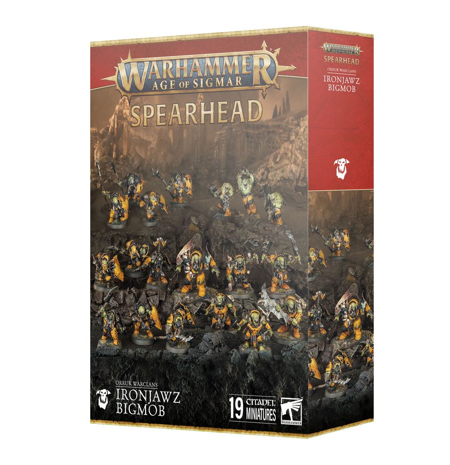 Orruk Warclans: Ironjawz Bigmob - Spearhead