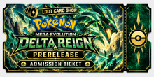 Pokemon: Delta Reign Prerelease Admission - Saturday