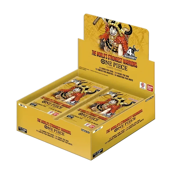The World's Strongest Warriors - Booster Box [OP-17] (Pre-Order)