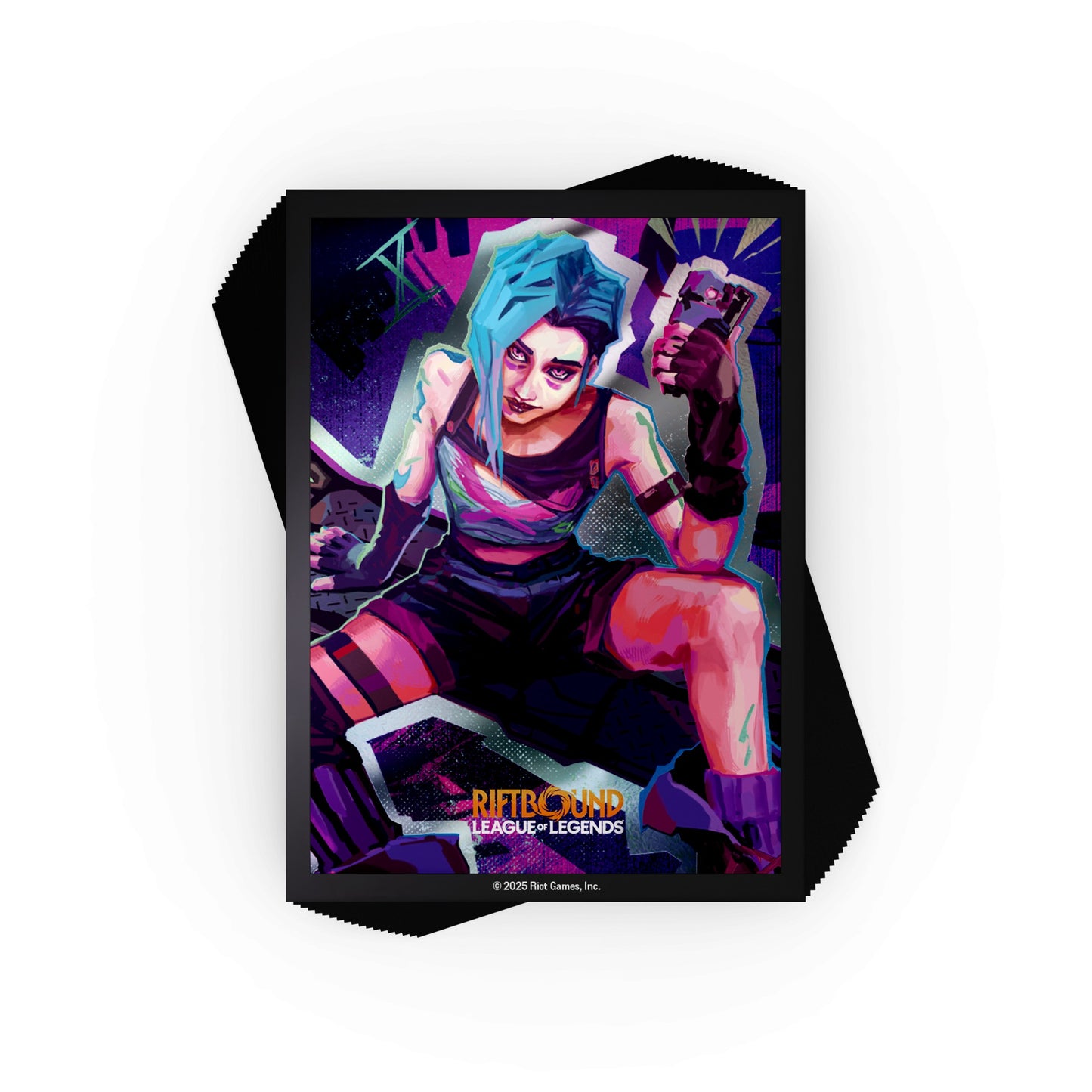 Riftbound - League of Legends TCG: Origins Art Sleeves - Jinx 100CT